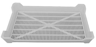 White Vented Drying Tray